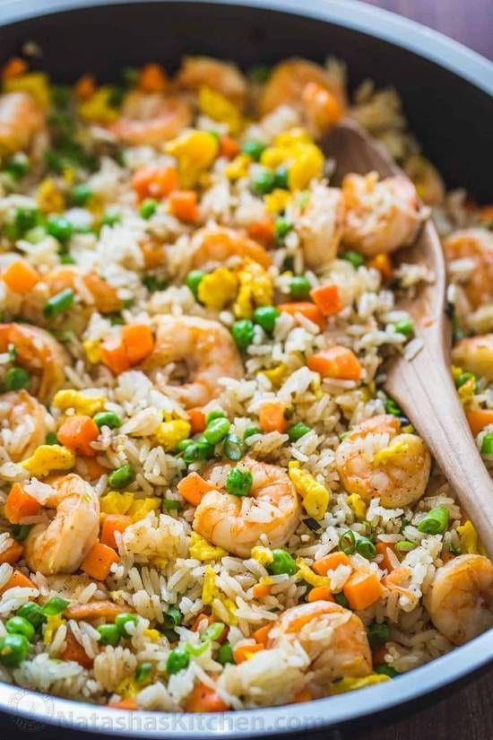 Shrimp Schezwan Fried Rice`.