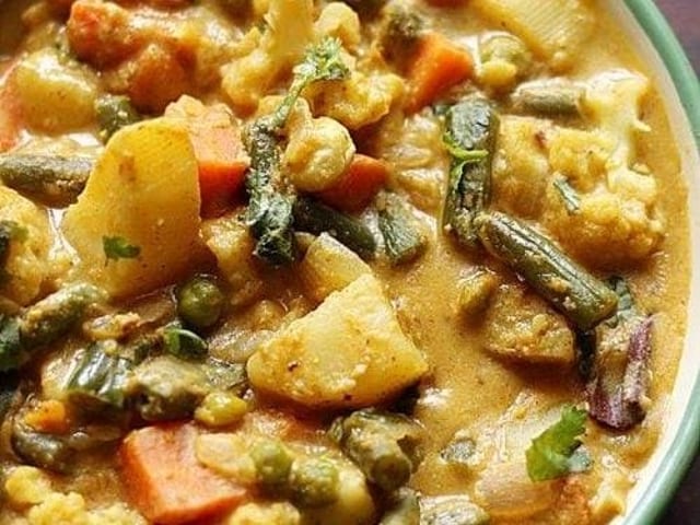 Mix Veg. Korma.